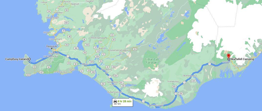 Iceland-Day1-Map